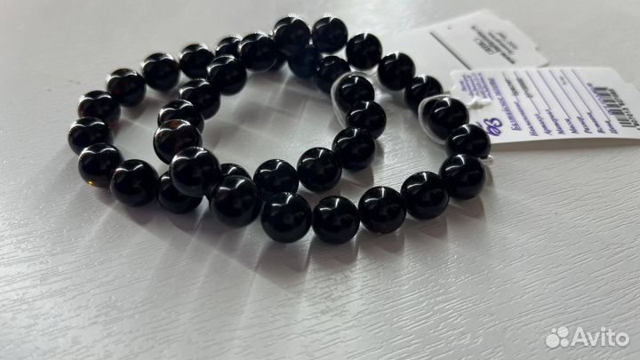 Браслет янтарь