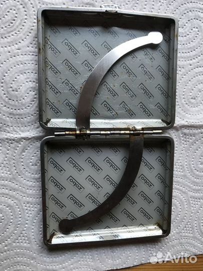 Портсигар импорт в идеале нержавейка