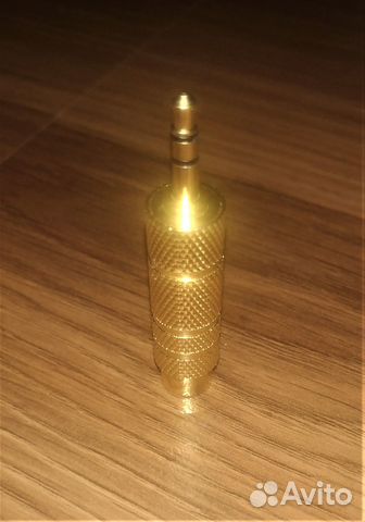 Переходник Aceline 3.5 mm jack - 6.3 mm jack