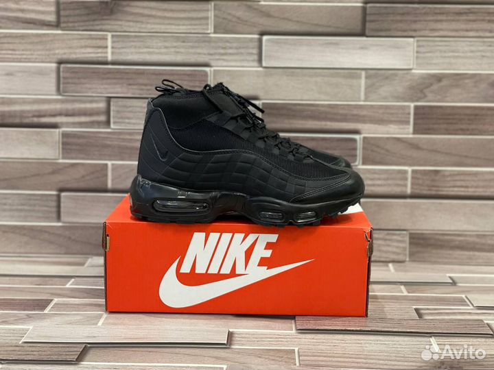 Кроссовки Nike Air Max 95 Sneakerboot Black