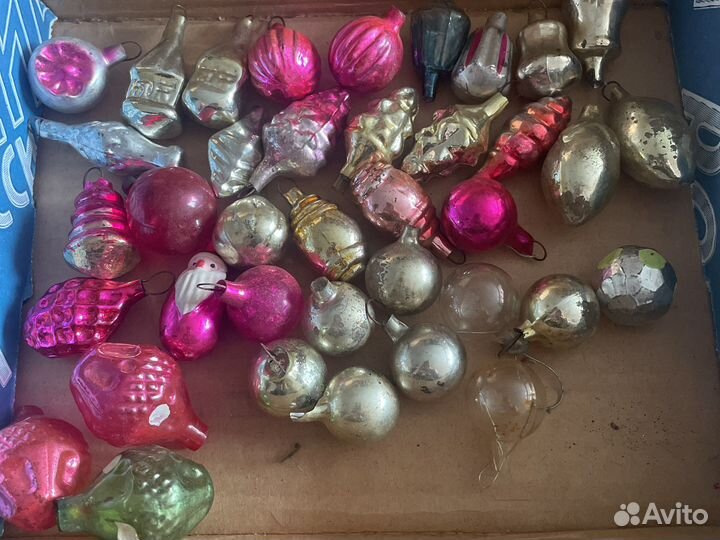 Елочные игрушки СССР