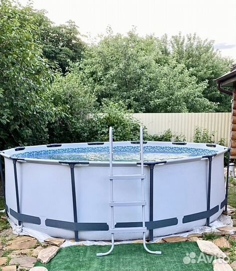 Каркасный бассейн 366 на 100