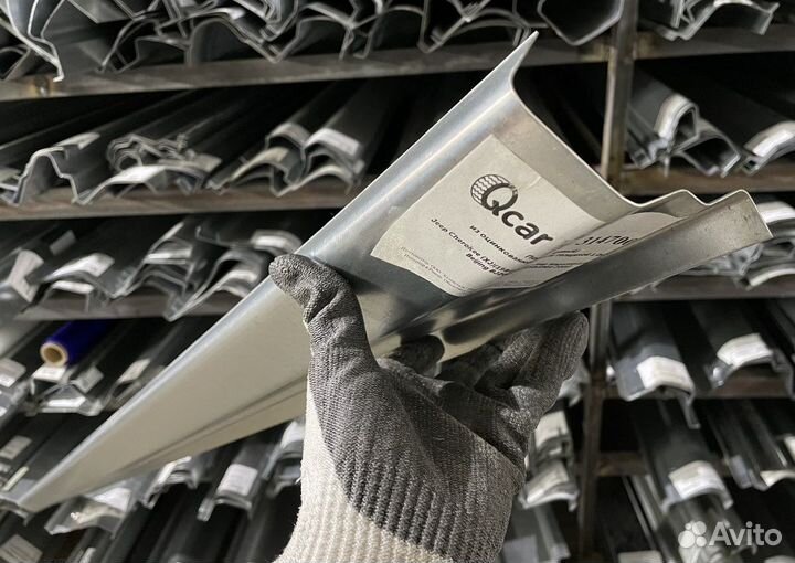 Порог левый Jeep Cherokee (XJ) 1984-2001(1мм)