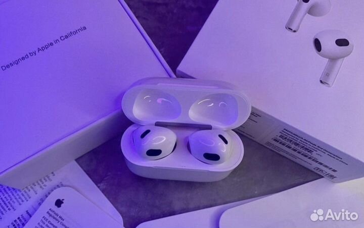 Airpods 3 premium качество + чехол