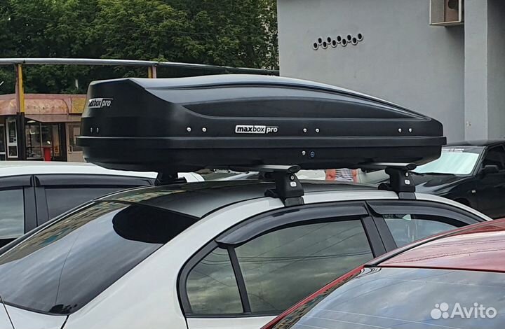 Автобокс двухсторонний чёрный