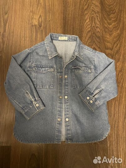 Джинсовая рубашка sela