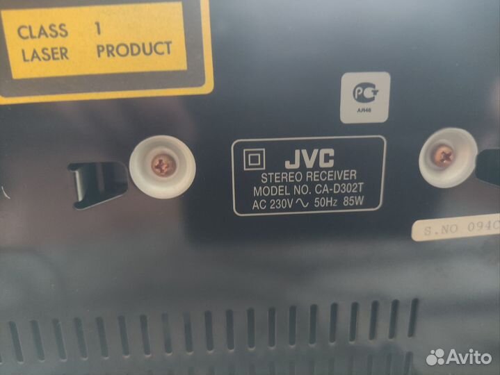 Музыкальный центр JVC