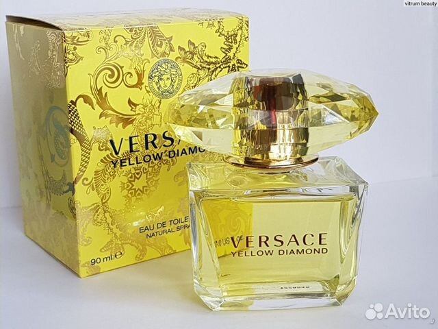 Версаче желтый женский парфюм. Versace yellow diam