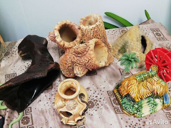 Гроты, аквариум, грунт, и мн. др