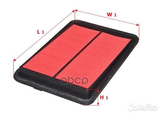 Фильтр воздушный nissan qashqai 13- A61480 Sakura