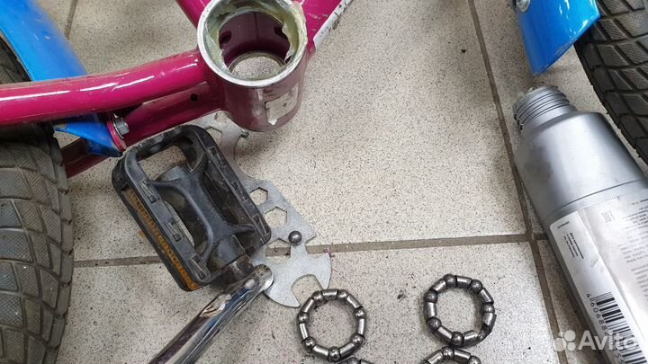 Подшипник каретки детского велосипеда 7 шариков