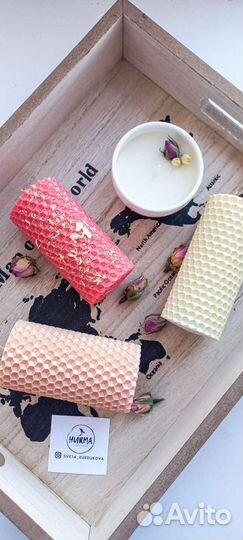 Свечи и мыло ручной работы