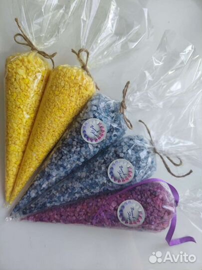 Ароматная Морская соль на подарок ручной работы