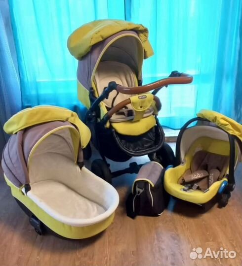 Коляска 3 в 1 бу tutis zippy
