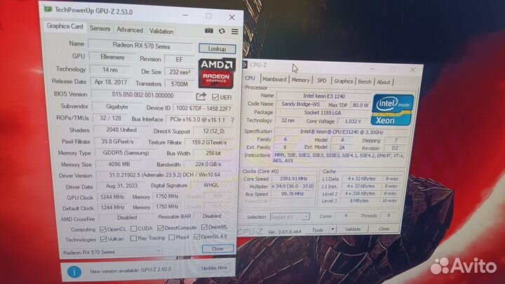 Игровой пк / RX570