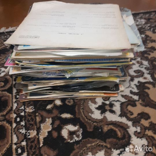 Виниловые пластинки СССР