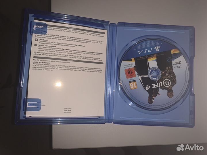 Диски на ps4 ufc 4