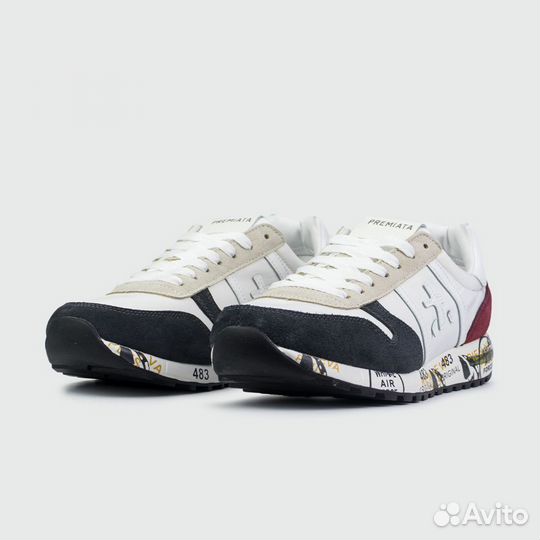 Premiata Lander White Blue