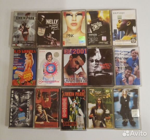 Аудиокассеты лицензия и просто хиты