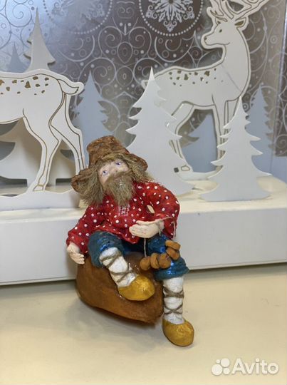 Ватные игрушки. Домовой