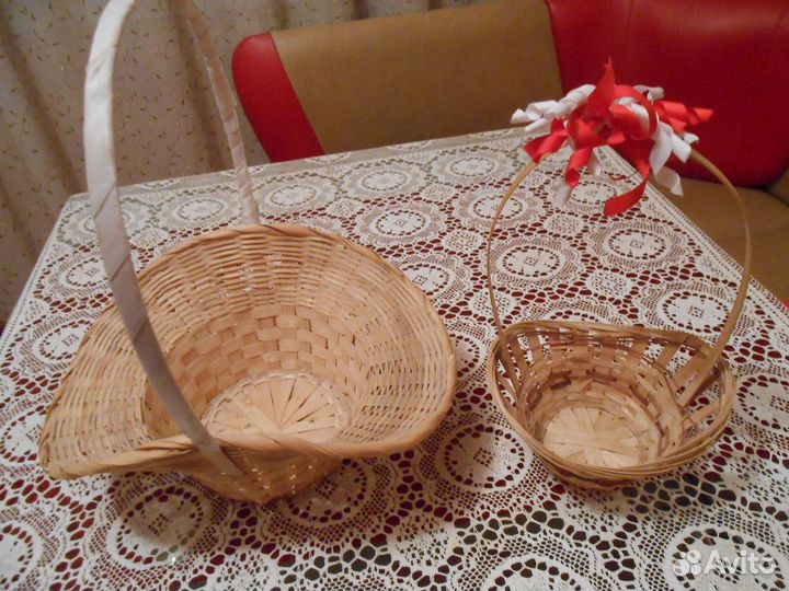 Плетёные изделия 4 шт