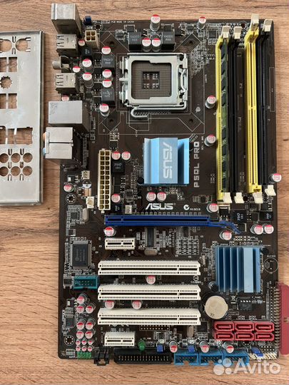 Материнская плата asus P5QL PRO сокет 775