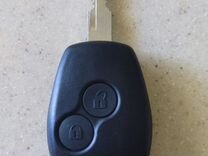 Корпус ключа renault logan с двумя кнопками