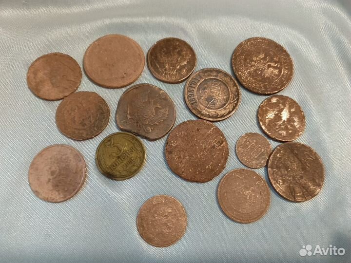 Медные царские монеты
