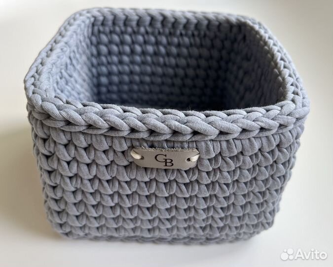 Корзина для хранения плетеная