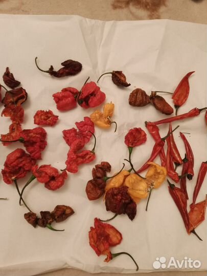 Смесь сушенных острых перцев для соуса или приправ