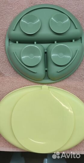 Силиконовая тарелка детская