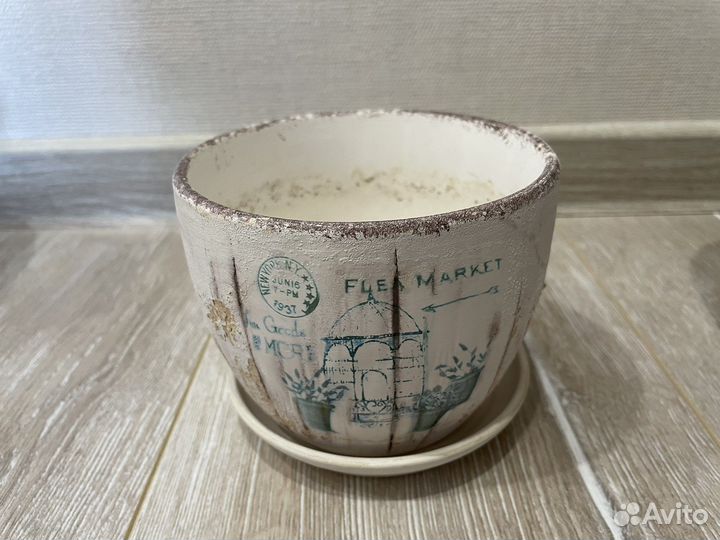 Горшок керамический для цветов