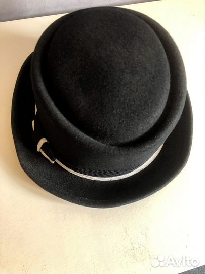 Шляпка женская фетровая