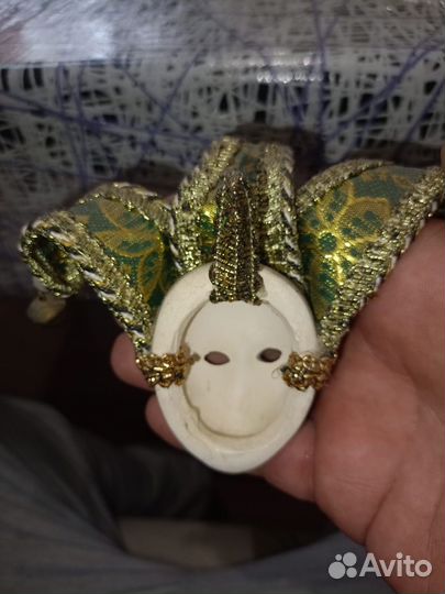 Декоративная мини маска из италии