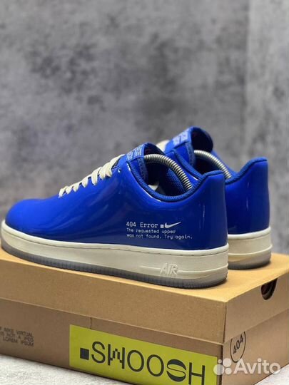 Кроссовки Swoosh x Nike Air Force 1 зимние (Арт.26527)