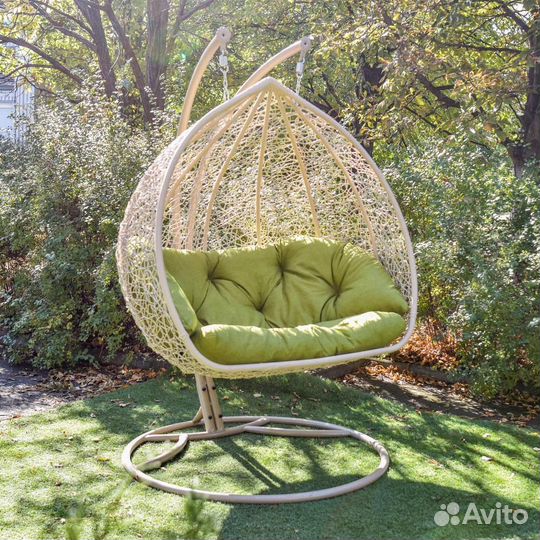 Двойное подвесное кресло