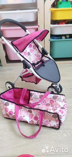 Коляска, сумка - переноска, горшочек, костюмчик