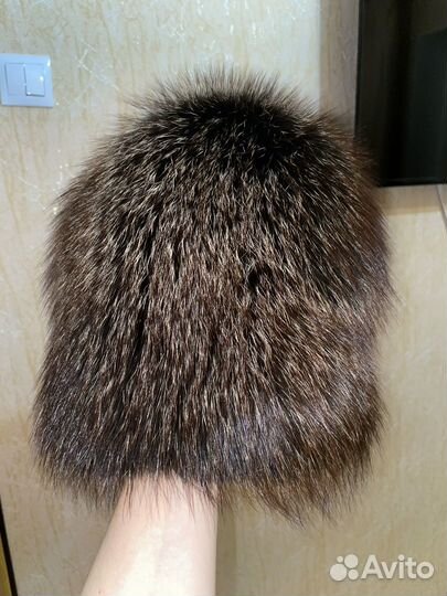 Шапка женская лиса