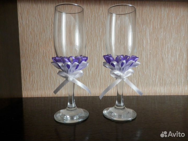 Бокалы на свадьбу