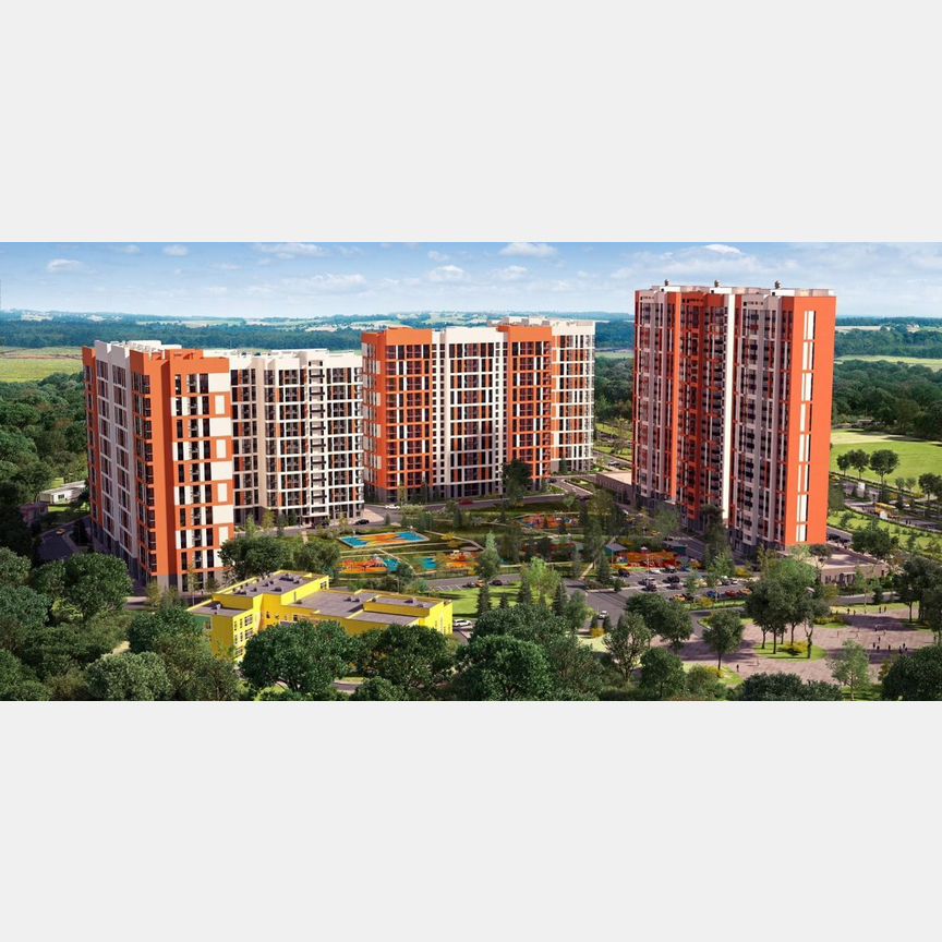 1-к. квартира, 45,6 м², 11/22 эт.