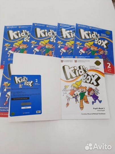 Продам новые книги Kids box 1,2 Prepare