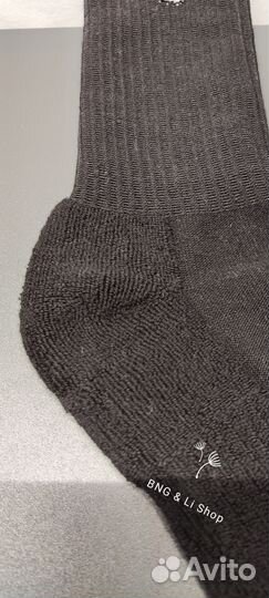 Высокие носки Nike Perfomance Cotton белый черный