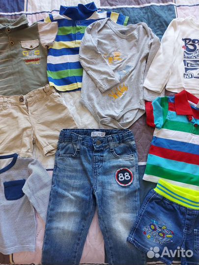 Вещи пакетом на ребенка