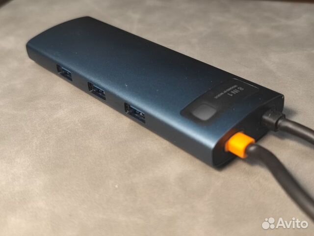 USB концентратор (хаб) Baseus для PC\Mac 8-in-1