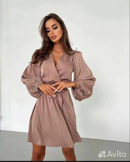 Платье женское шелк