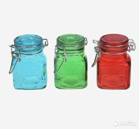 Баночка стеклянная для специй 100 мл