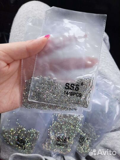Стразы сваровски 1000 штук