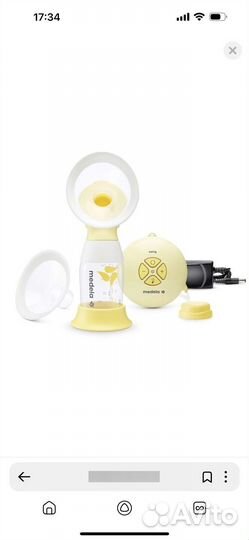 Молокоотсос medela swing электрический