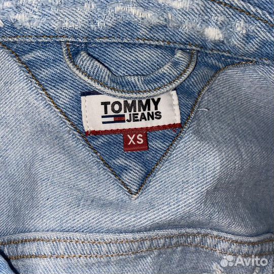 Джинсовая куртка tommy jeans
