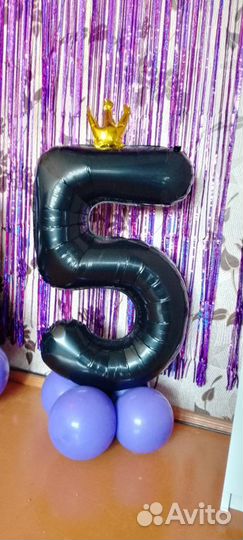 Воздушный шар, фотозона на день рождения